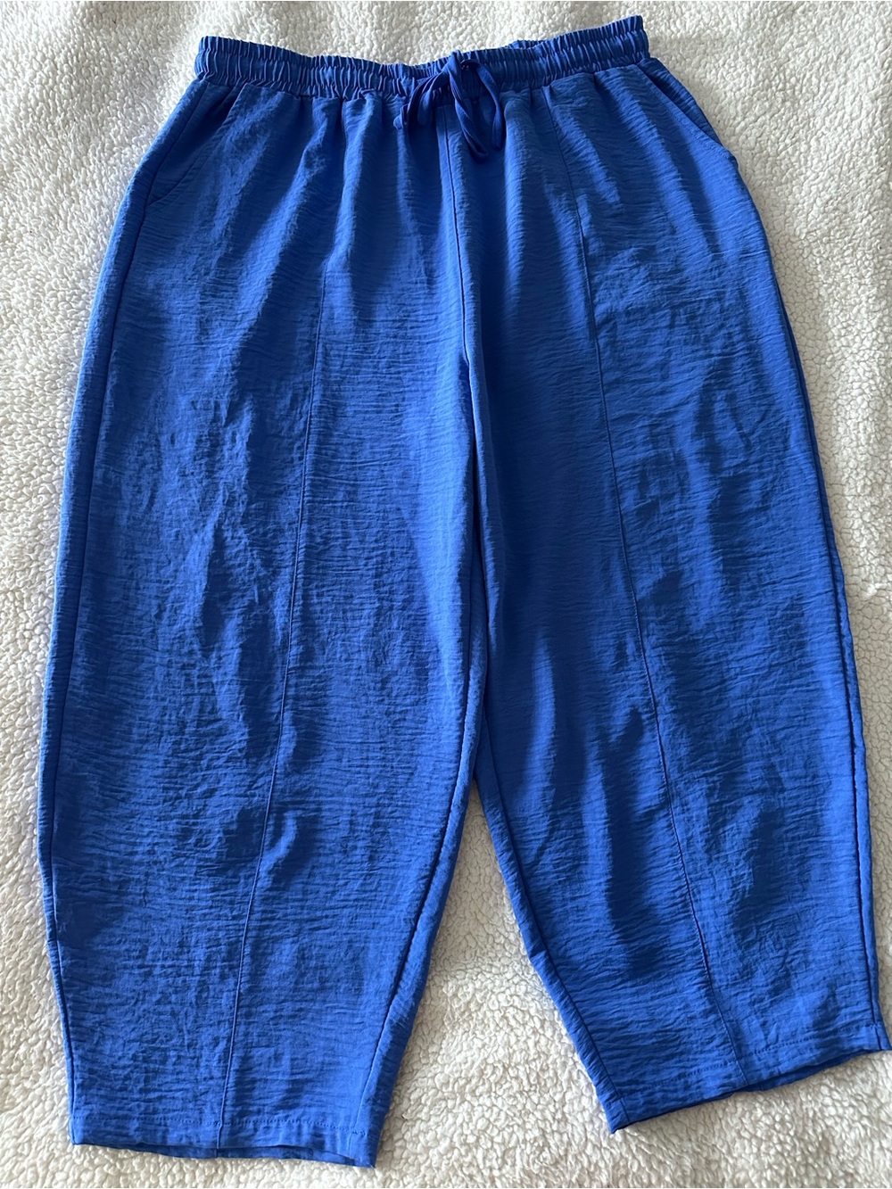 High Waisted Palazzo Barrel Style Pant